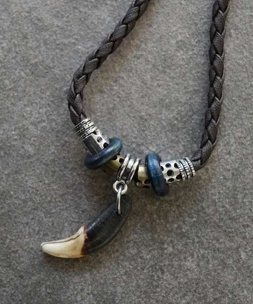 Port（ポート）の「【 Port / ポート 】 ボヘミアン モチーフ ネックレス / バタフライ / リーフ / ストーン風（ネックレス・レディース・B/C/A/D・FREE）」の4枚目の写真