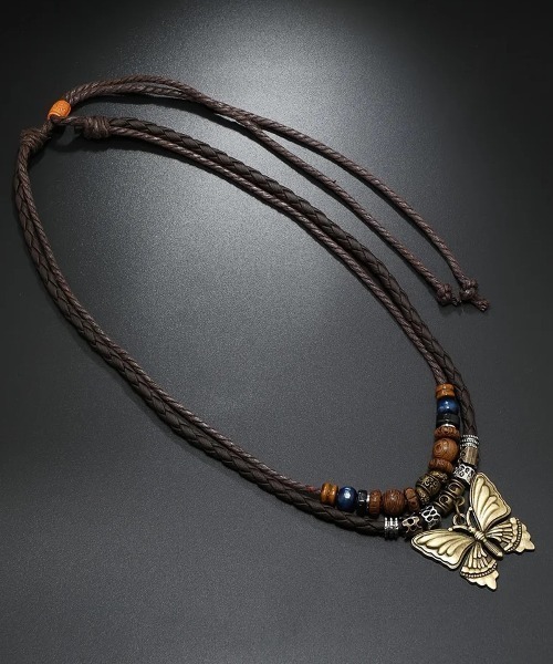 Port（ポート）の「【 Port / ポート 】 ボヘミアン モチーフ ネックレス / バタフライ / リーフ / ストーン風（ネックレス・レディース・B/C/A/D・FREE）」の8枚目の写真