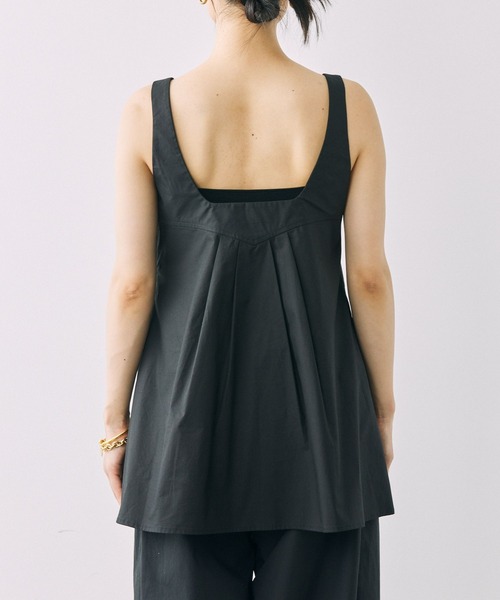 BABYLONE（バビロン）の「ミニサックチュニック（チュニック・レディース・ブラック/ダークブラウン・フリー）」の17枚目の写真