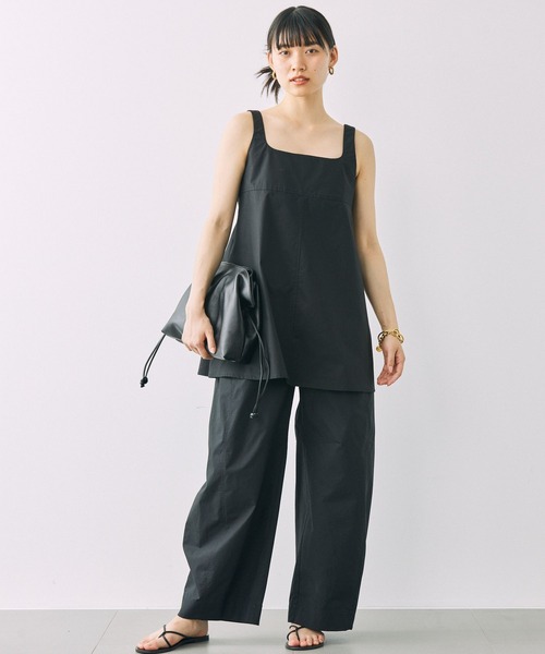 BABYLONE（バビロン）の「ミニサックチュニック（チュニック・レディース・ブラック/ダークブラウン・フリー）」の6枚目の写真