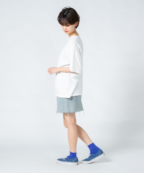 JEANS MATE（ジーンズメイト）の「【LIVERY/ライブリー】　猫 パンダ コアラ 半袖Tシャツ　アニマルシリーズ（Tシャツ/カットソー・レディース・ブラック/ミント/オフホワイト・FREE）」の10枚目の写真