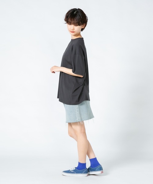 JEANS MATE（ジーンズメイト）の「【LIVERY/ライブリー】　猫 パンダ コアラ 半袖Tシャツ　アニマルシリーズ（Tシャツ/カットソー・レディース・ブラック/ミント/オフホワイト・FREE）」の16枚目の写真