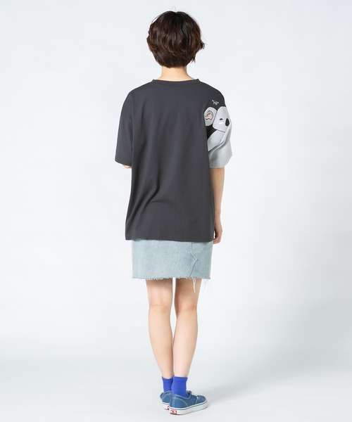 JEANS MATE（ジーンズメイト）の「【LIVERY/ライブリー】　猫 パンダ コアラ 半袖Tシャツ　アニマルシリーズ（Tシャツ/カットソー・レディース・ブラック/ミント/オフホワイト・FREE）」の17枚目の写真