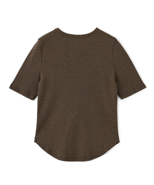 コヒナ　コンパクトラメテレコトップス コンパクトラメテレコトップス【低身長・小柄女性】（Tシャツ