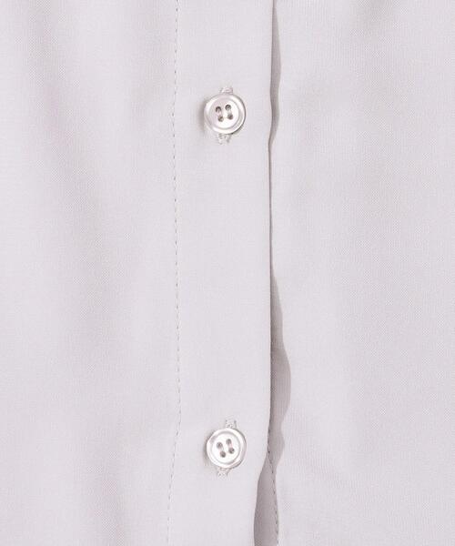 SHOO・LA・RUE（シューラルー）の「◆【洗える/プチプラ/無理せずキレイ】オンにもオフにも ドルマンスリーブ前開きシャツ（シャツ/ブラウス・レディース・ネイビー/ライトグレー/ベビーピンク・03/02/04）」の11枚目の写真