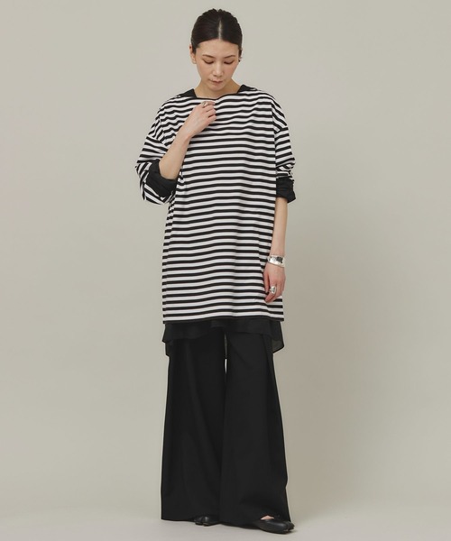 Curensology（カレンソロジー）の「Curensology(カレンソロジー)/ウォッシャブルウールパンツ（その他パンツ・レディース・グレー/ブラック・36/38）」の6枚目の写真