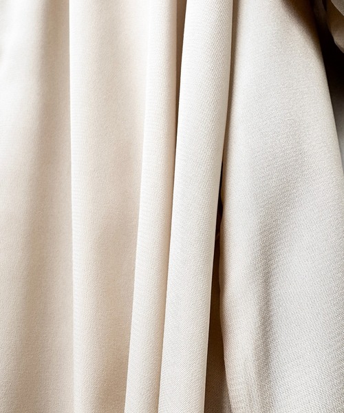 folka（フォルカ）の「２WAY ロング シアーシャツ ワンピース  ポケット付 長袖（ワンピース・レディース・ナチュラル/ライトグレー・FREE）」の18枚目の写真