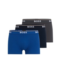 BOSS（ボス）の「3パック ストレッチコットン ロゴウエストバンド ボクサーパンツ（ボクサーパンツ）」