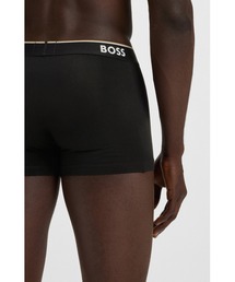 BOSS（ボス）の「3パック ストレッチコットン ロゴウエストバンド ボクサーパンツ（ボクサーパンツ）」