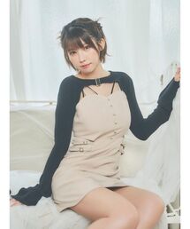 EATME | 【EATME×ENAKO】ベルテッドレイヤードワンピース(ワンピース)