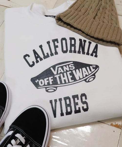 VANS(バンズ)の「ROOPTOKYO ループトーキョー 別注 VANS/バンズ M(AS)CA OTW C SWT スウェット プルオーバー(スウェット・メンズ・ブラック/ホワイト/グレー・S)」の17枚目の写真