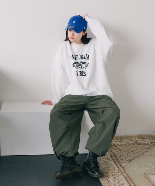 VANS(バンズ)の「ROOPTOKYO ループトーキョー 別注 VANS/バンズ M(AS)CA OTW C SWT スウェット プルオーバー(スウェット・メンズ・ブラック/ホワイト/グレー・S)」の16枚目の写真