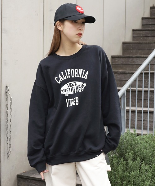 VANS(バンズ)の「ROOPTOKYO ループトーキョー 別注 VANS/バンズ M(AS)CA OTW C SWT スウェット プルオーバー(スウェット・メンズ・ブラック/ホワイト/グレー・S)」の21枚目の写真