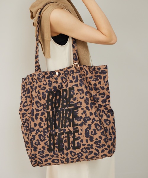 BARNYARDSTORM（バンヤードストーム）の「BARNYARDSTORM / ENJOY LIFE TOTE（トートバッグ・レディース・ブラック/ブルー/ゼブラ/イエロー/レッド/ピンク/グリーン/レオパード/ブラウン・FREE）」の9枚目の写真