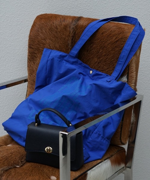 BARNYARDSTORM（バンヤードストーム）の「BARNYARDSTORM / ENJOY LIFE TOTE（トートバッグ・レディース・ブラック/ブルー/ゼブラ/イエロー/レッド/ピンク/グリーン/レオパード/ブラウン・FREE）」の5枚目の写真