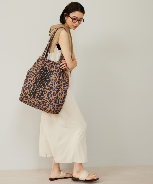 BARNYARDSTORM（バンヤードストーム）の「BARNYARDSTORM / ENJOY LIFE TOTE（トートバッグ・レディース・ブラック/ブルー/ゼブラ/イエロー/レッド/ピンク/グリーン/レオパード/ブラウン・FREE）」の12枚目の写真