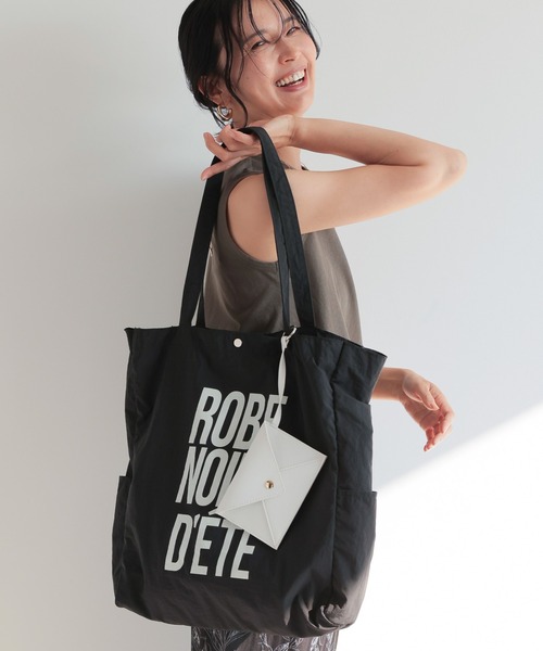 BARNYARDSTORM（バンヤードストーム）の「BARNYARDSTORM / ENJOY LIFE TOTE（トートバッグ・レディース・ブラック/ブルー/ゼブラ/イエロー/レッド/ピンク/グリーン/レオパード/ブラウン・FREE）」の16枚目の写真