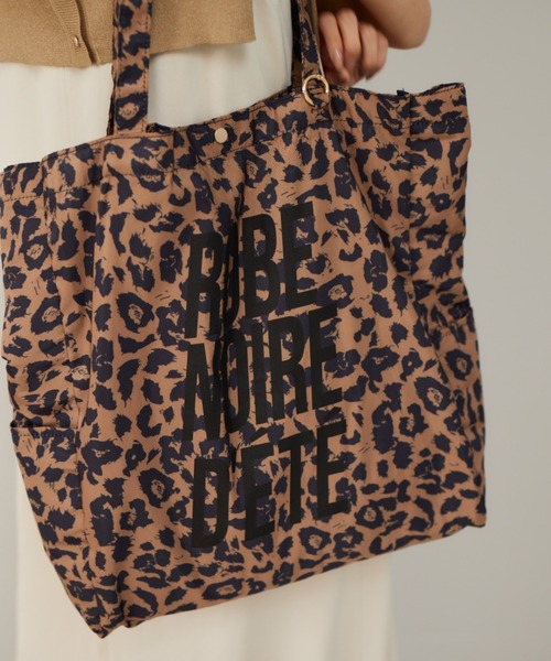 BARNYARDSTORM（バンヤードストーム）の「BARNYARDSTORM / ENJOY LIFE TOTE（トートバッグ・レディース・ブラック/ブルー/ゼブラ/イエロー/レッド/ピンク/グリーン/レオパード/ブラウン・FREE）」の20枚目の写真