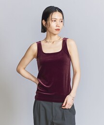 BEAUTY&YOUTH UNITED ARROWS | ベロア タンクトップ(タンクトップ)