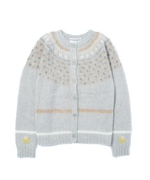 F/CE.  | F/CE. NORDIC MOHAIR CARDIGAN / エフシーイー ノルディック モヘア カーディガン(カーディガン/ボレロ)