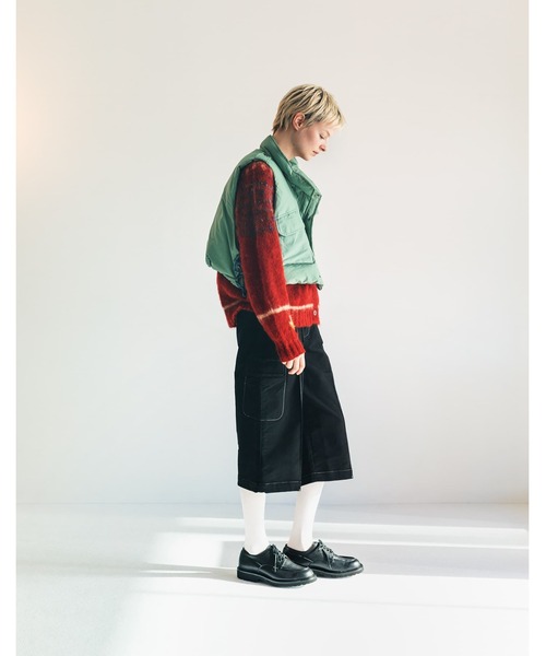 F/CE. （エフシーイー）の「F/CE. NORDIC MOHAIR CARDIGAN / エフシーイー ノルディック モヘア カーディガン（カーディガン/ボレロ・メンズ・レッド/グレー・SMALL）」の11枚目の写真