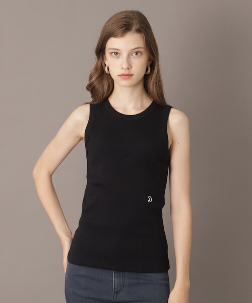 DRESSTERIOR（ドレステリア）の「アメスリリブタンク（タンクトップ・レディース・ブラック/ホワイト・36/38）」の2枚目の写真