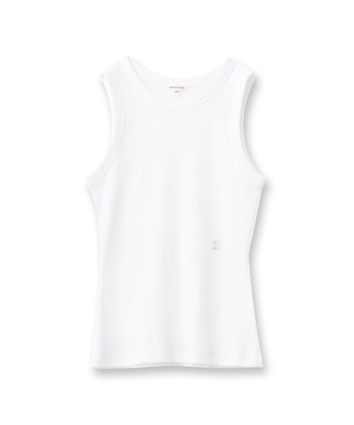 DRESSTERIOR（ドレステリア）の「アメスリリブタンク（タンクトップ・レディース・ブラック/ホワイト・36/38）」の3枚目の写真