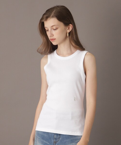 DRESSTERIOR（ドレステリア）の「アメスリリブタンク（タンクトップ・レディース・ブラック/ホワイト・36/38）」の7枚目の写真