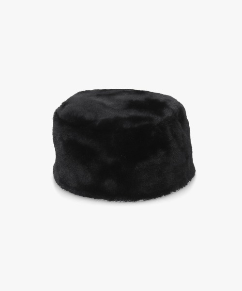 KANGOL（カンゴール）の「KANGOL FAUX FUR TOPPER / カンゴール（ハット・レディース・ブラック×ホワイト/ブラック・MEDIUM/X-LARGE/LARGE）」の9枚目の写真