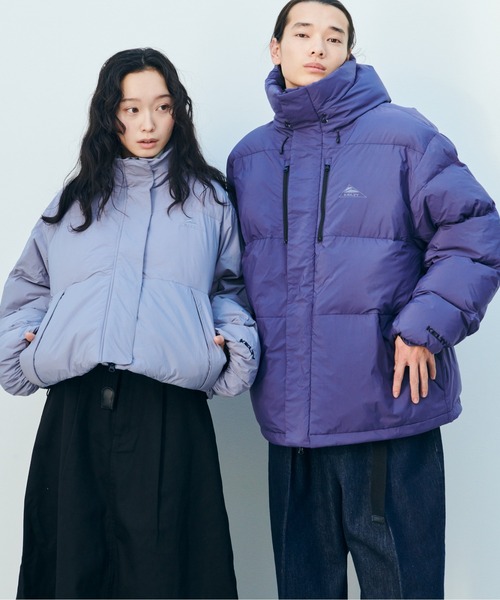 インサレーション クロップドジャケット（撥水）（ダウンジャケット