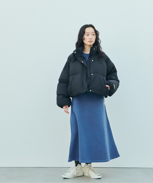 インサレーション クロップドジャケット（撥水）（ダウンジャケット