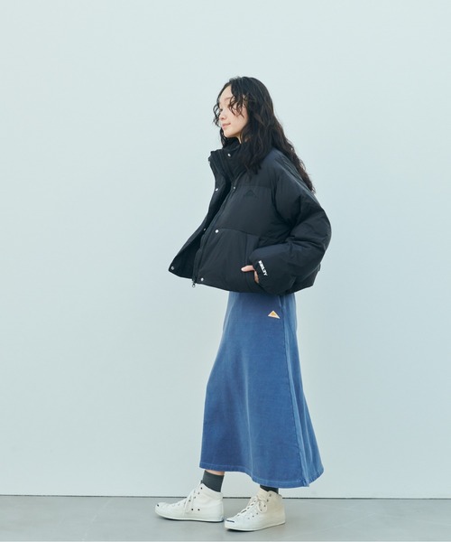 KELTY(ケルティ)の「インサレーション クロップドジャケット(撥水)(ダウンジャケット/コート・レディース・ブラック/ブルー/ベージュ/ネイビー/ネイビー系・FREE)」の18枚目の写真