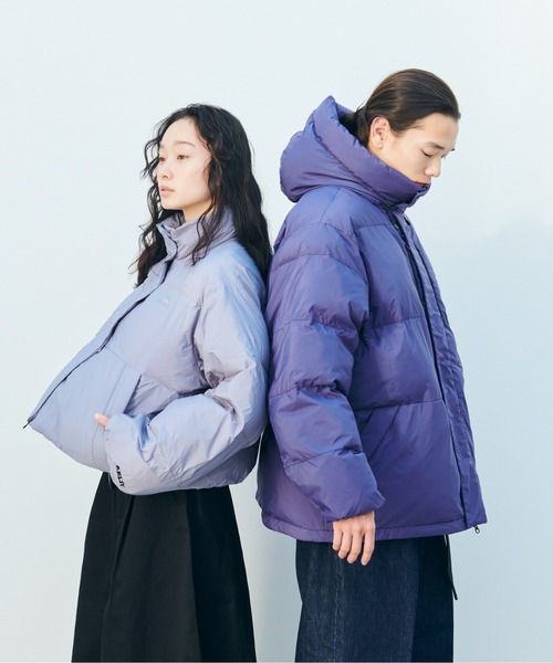 KELTY(ケルティ)の「インサレーション クロップドジャケット(撥水)(ダウンジャケット/コート・レディース・ブラック/ブルー/ベージュ/ネイビー/ネイビー系・FREE)」の15枚目の写真