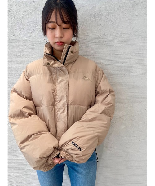 インサレーション クロップドジャケット（撥水）（ダウンジャケット