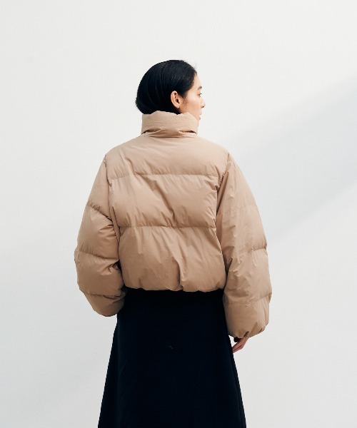 インサレーション クロップドジャケット（撥水）（ダウンジャケット