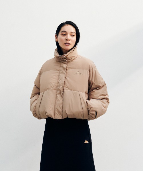 インサレーション クロップドジャケット（撥水）（ダウンジャケット