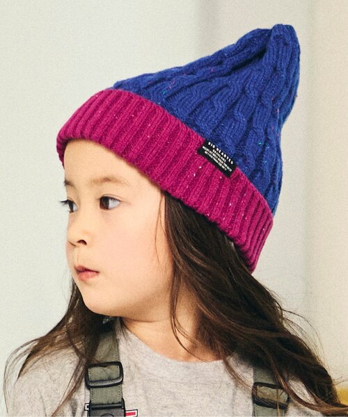 F.O.KIDS(エフオーキッズ)の「ニットキャップ(ニットキャップ/ビーニー・キッズ・イエロー/レッド/ブラック/アイボリー/ブルー・48/50/54/58)」の3枚目の写真