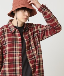 ARCADE | ヴィンテージテイスト フランネルチェックシャツ(シャツ/ブラウス)
