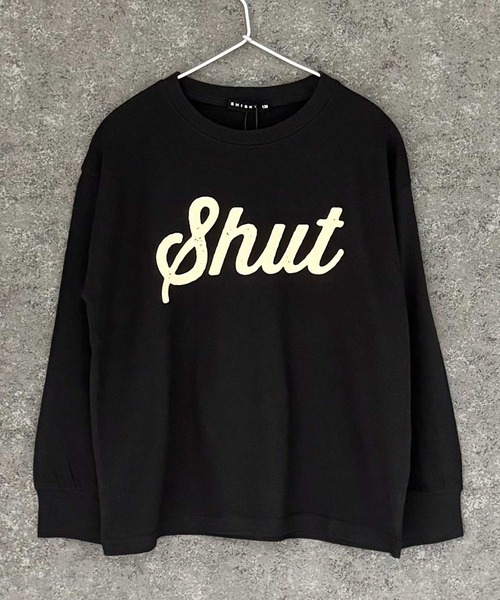 ZI-ON（ジーオン）の「オーバーサイズ プリントロゴ ロンT（Tシャツ/カットソー・キッズ・オフホワイト/杢グレー/チャコールグレー/ダークグリーン/グレー系その他/ブラック/ホワイト系その他/パープル/ネイビー・110cm/130cm/120cm/160cm/150cm/140cm）」の12枚目の写真