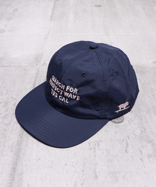 The Endless Summer(エンドレスサマー)の「TES HAND LOGO SURF CAP / キャップ(キャップ・メンズ・カーキ/ネイビー/ベージュ/ブラック・FREE)」の4枚目の写真