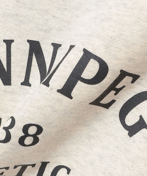 B:MING by BEAMS（ビーミングバイビームス）の「裏起毛 ロゴ プルオーバー（スウェット・レディース・ブラック/ライトグレー/ナチュラル・ONE SIZE）」の8枚目の写真