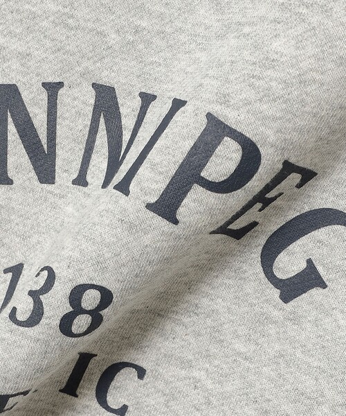 B:MING by BEAMS（ビーミングバイビームス）の「裏起毛 ロゴ プルオーバー（スウェット・レディース・ブラック/ライトグレー/ナチュラル・ONE SIZE）」の11枚目の写真