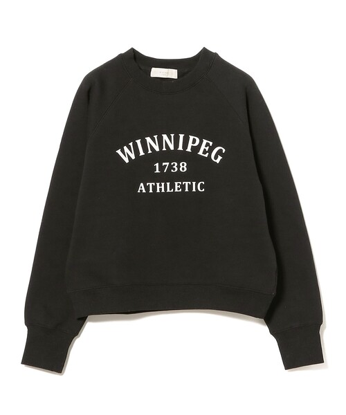 B:MING by BEAMS（ビーミングバイビームス）の「裏起毛 ロゴ プルオーバー（スウェット・レディース・ブラック/ライトグレー/ナチュラル・ONE SIZE）」の12枚目の写真