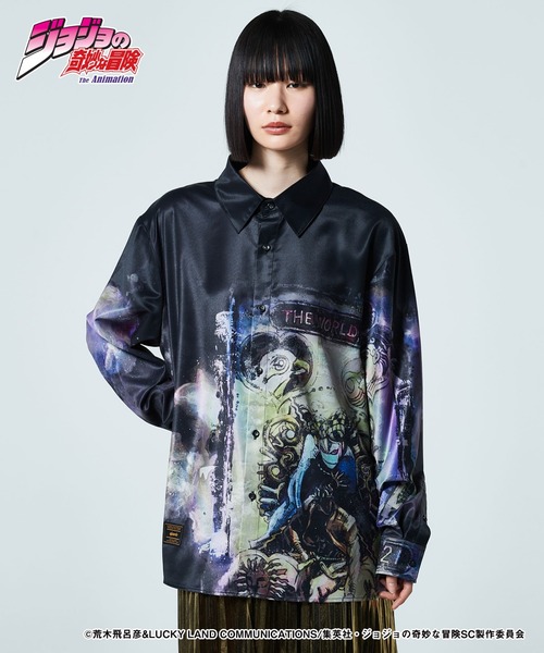 【新品】glamb・グラム　ザ・ワールド T　The World T　Lサイズ The World Shirt / ザ・ワールドシャツ（シャツ/ブラウス）｜glamb