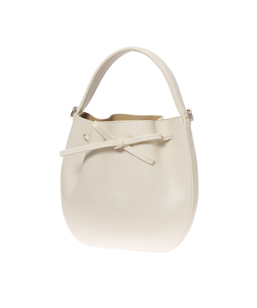 fifth（フィフス）の「ワンハンドル巾着ショルダーバッグ（ショルダーバッグ・レディース・アイボリー/ブラック/モカ・FREE）」の12枚目の写真