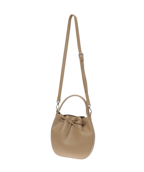 fifth（フィフス）の「ワンハンドル巾着ショルダーバッグ（ショルダーバッグ・レディース・アイボリー/ブラック/モカ・FREE）」の20枚目の写真