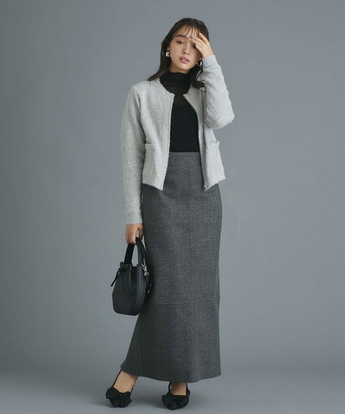 fifth（フィフス）の「ワンハンドル巾着ショルダーバッグ（ショルダーバッグ・レディース・アイボリー/ブラック/モカ・FREE）」の22枚目の写真