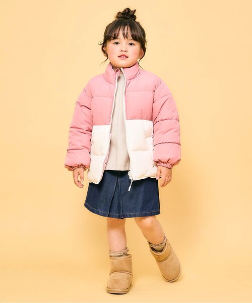 BREEZE（ブリーズ）の「ボアブーツ（ブーツ・キッズ・ベージュ/ブラウン/ピンク/レインボー/サーモンピンク/ブラック/アイボリー/オフホワイト・13/14/15 /16/17/18/19/20/21）」の9枚目の写真