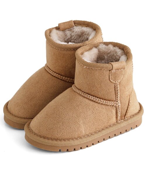 BREEZE（ブリーズ）の「ボアブーツ（ブーツ・キッズ・ベージュ/ブラウン/ピンク/レインボー/サーモンピンク/ブラック/アイボリー/オフホワイト・13/14/15 /16/17/18/19/20/21）」の19枚目の写真