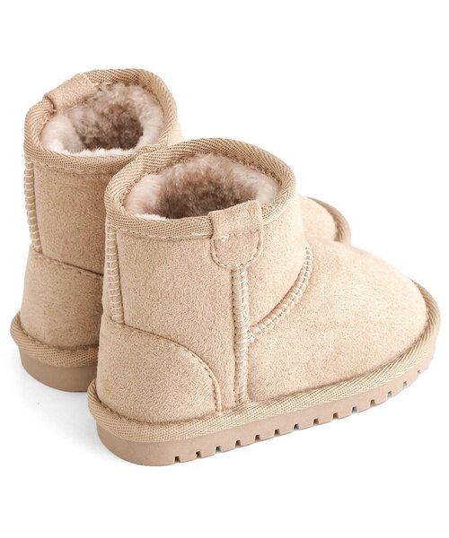 BREEZE（ブリーズ）の「ボアブーツ（ブーツ・キッズ・ベージュ/ブラウン/ピンク/レインボー/サーモンピンク/ブラック/アイボリー/オフホワイト・13/14/15 /16/17/18/19/20/21）」の22枚目の写真